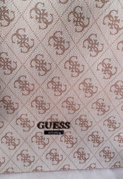 Piękna torebka Guess mini shoper puder róż 