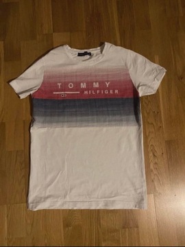 Koszulka Tommy Hilfiger biala/white rozmiar S