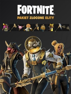 Fortnite Złocone elity gilded elites pack