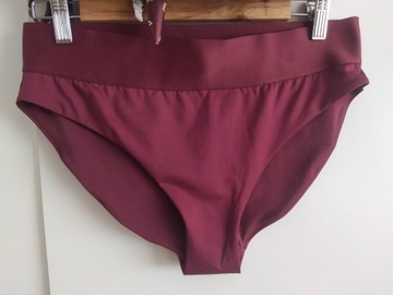 H&M BIKINI strój kąpielowy w kwiaty KOMPLET L XL