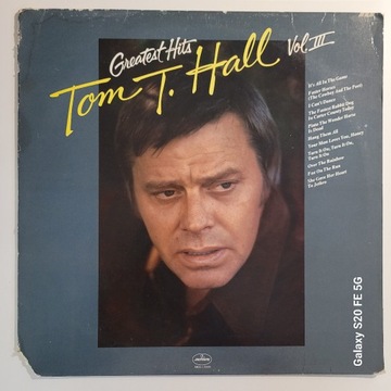 Tom T. Hall Greatest Hits Vol III 1977 EX- UK