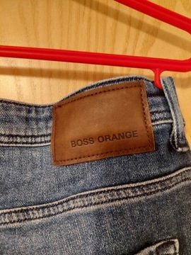 Spodnie Boss Hugo Boss Orange jeans tapered fit 90