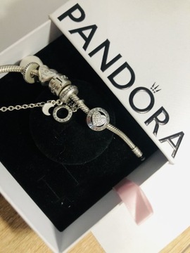 Charms Pandora logo pave Serce ,MIŁOŚĆ