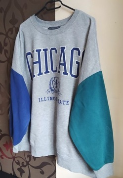 Bluza Tricolor Primark Chicago Illinois State