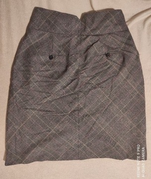 Spódnica w kratę Zara Basic roz.M