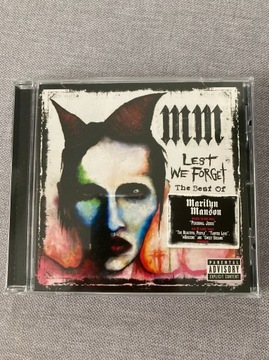 The best of Marilyn Manson - lest we forget CD