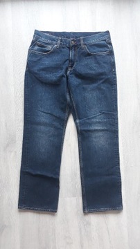 szerokie spodnie jeansy TOMMY HILFIGER 33/30