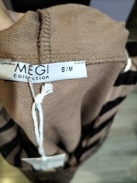 Bluza z kapturem Megi S/M paski 