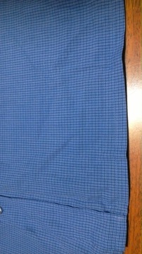 Koszula męska Seven niebieska kratka 40 176/182 