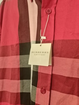 Burberry London slim fit Nowa z metką koszula XL
