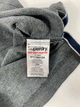 Koszulka Polo Superdry L damska szara