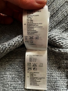 Sweter męski rozpinany, kardigan H&M, r. S/M.