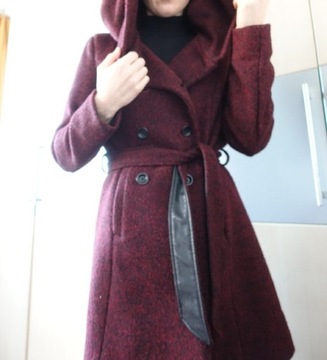 Wełniany płaszcz ONLY - lisa long hs wool coat 