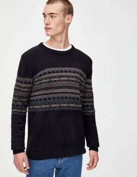 Sweter PULL&BEAR kolor czarny XS 