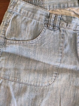 Damskie spodnie Jeansowe letnie rozm. 48 Tchibo