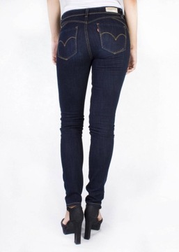 NOWE LEVI'S LEVIS Demi Curve SKINNY Push W25 L32