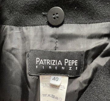 Nowy płaszcz Patrizia Pepe 80% wełna 