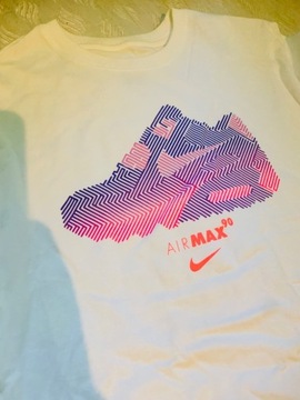 KOSZULKA NIKE AIR MAX 90 jak nowa M L t-shirt
