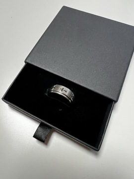 Stylowy Sygnet pierścień vintage unisex