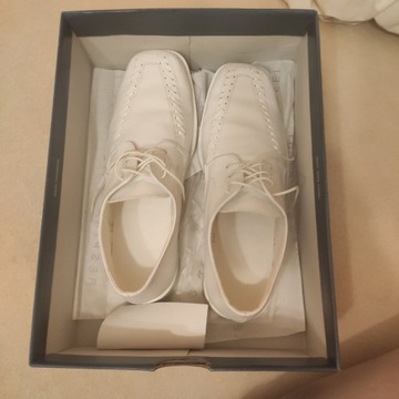Buty białe Komunia, duży rozmiar 38! Piękne!