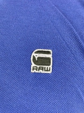 Koszulka Polo G-Star Raw XL niebieska