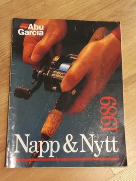 Napp & Nytt 1989 katalog Abu Garcia 