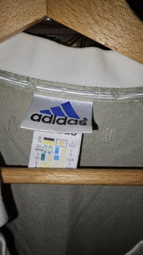 Polo zielone Adidas w rozmiarze XL