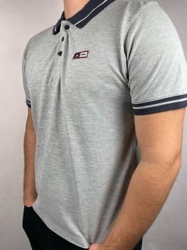 Koszulka Polo Adidas szara XL