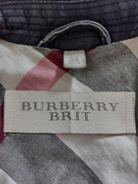 Burberry Brit oryginalna kurtka skórzana damska M