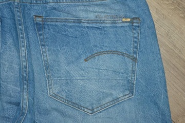 g-star RAW jeansy straight regular 33/30  pas 94cm