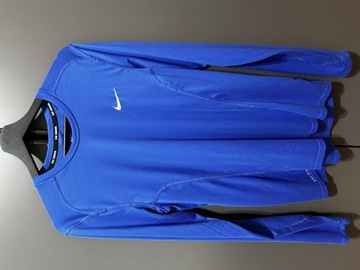 Koszulka Nike Dri-FIT Longsleeve S Niebieska