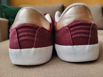 Trampki sneakersy burgund Converse 39