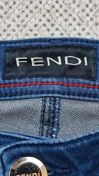 Jeansy męskie Fendi rozm 31/34