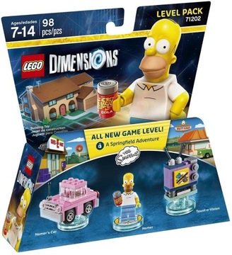 Lego Dimensions 71202 The Simpsons Homer Level 