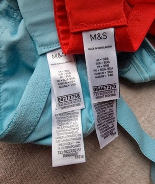 Marks&Spencer komplet nowych biustonoszy 80 B