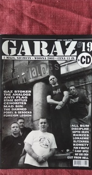 Garaż #19  wiosna 2003 zin punk