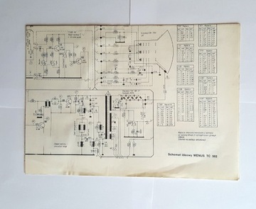 Schemat ideowy Wenus TC 502 + NEPTUN 653