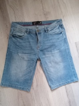 Krótkie spodenki męskie jeans Diverse rozmiar 34