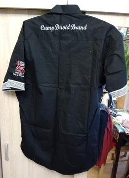 Camp David green modna koszula bdb