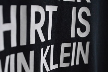 Calvin Klein zabawny t-shirt S/M premium marka