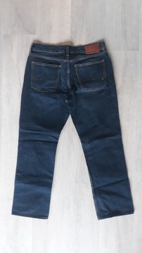szerokie spodnie jeansy TOMMY HILFIGER 33/30