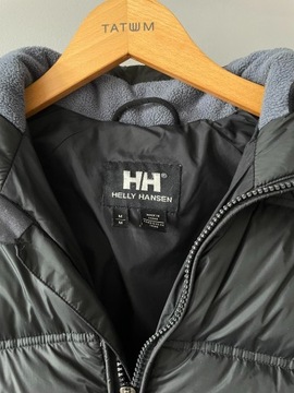 Czarna kurtka puchowa Helly Hansen, w rozmiarze M