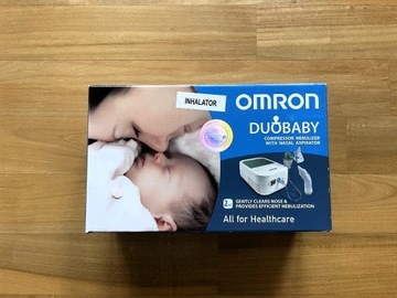 Inhalator Omron DuoBaby z aspiratorem do odsysania