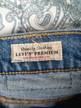 jeansy Levi's 501 rozmiar W26 L26 JAK NOWE