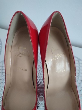 Czerwone Szpilki Christian Louboutin 