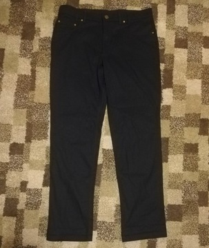 spodnie jeansowe męskie czarne jeans rozm.52