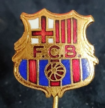 FC Barcelona (Hiszpania) - stara emalia