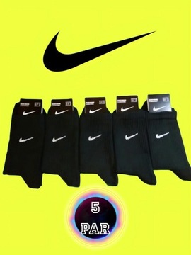 Skarpety Nike.Męskie. Zestaw 5 par/5 pack.41-44r