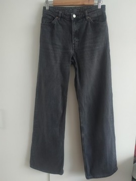 MONKI spodnie szwedy  jeansy szerokie 27 XS S