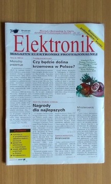 MAGAZYN ELEKTRONIK 7/1997 BARDZO DOBRY STAN